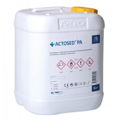ACTOSED® PA 5 L Endoskoplar ve Tıbbi Aletler için Konsantre Yüksek Düzey Dezenfektan