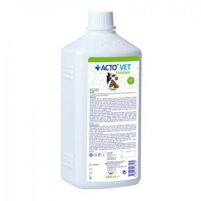 ACTO® VET SOLUTION 1L Büyükbaş Hayvanlar için Yara Bakım Solüsyonu