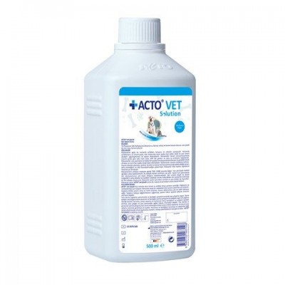 ACTO® VET SOLUTION 500 ml Kedi-Köpek için Yara Bakım Solüsyonu