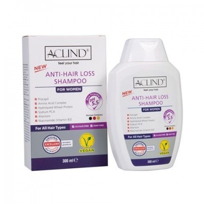 ACLIND® ANTI-HAIR LOSS SHAMPOO Kadın Saç Bakım Şampuanı 300 ml